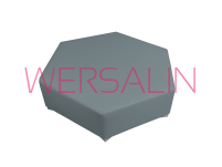 Siedzisko sześciobok FUNY - 44