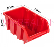 Tablica narzędziowa 115 x 78 cm + 23 pojemniki +uchwyt narzędziowy - 5