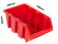 Tablica narzędziowa 115 x 78 cm + 23 pojemniki +uchwyt narzędziowy - 6