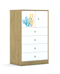 Regał Blox Ocean 70 3P 2F1 4S