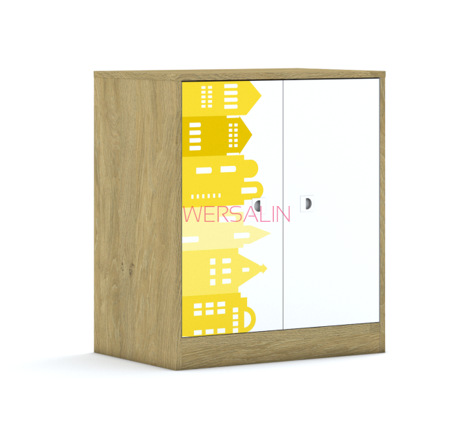 Szafa Blox Houses 70 2PP 2F2