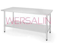 Stół roboczy ze stali nierdzewnej  - 5