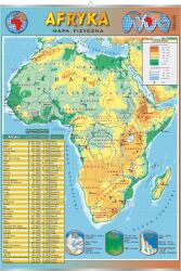 Afryka - mapa fizyczna