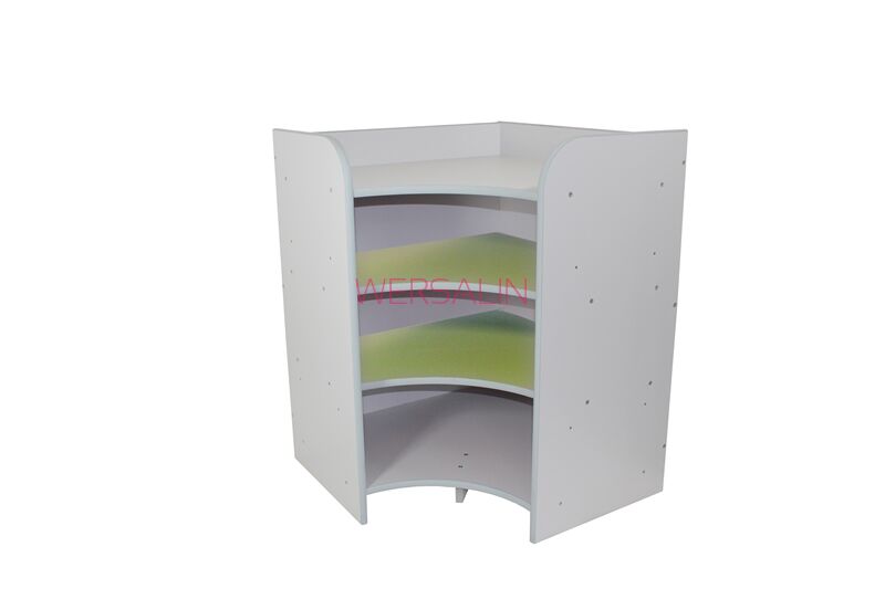 Narożnik z półkami 109 zielony