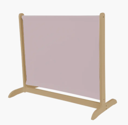 Parawan niski pudrowy róż