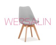 Krzesło Kriss II dąb/szary/jasny szary/ czarny/ biały - 4