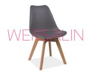 Krzesło Kriss II dąb/szary/jasny szary/ czarny/ biały - 2