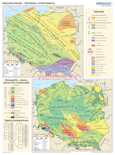 Geologia Polski - tektonika i stratygrafia