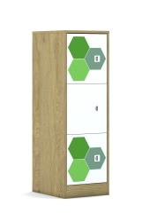 Szafa Blox Hex Green 40 3P 3F1