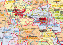 Województwo podlaskie - mapa administracyjna - 4