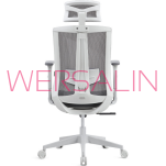 Fotel biurowy ergonomiczny szary Gamix - 2