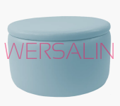 Pufa śr. 80cm otwierana mała wys.30 cm - 3