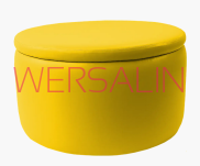 Pufa śr. 80cm otwierana mała wys.30 cm - 6