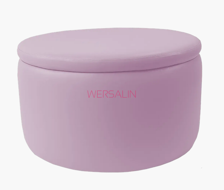 Pufa śr. 80cm otwierana mała wys.30 cm