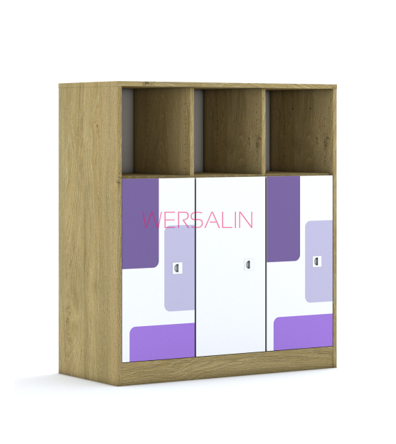 Regał Blox Pastel 110 3PP 3F2