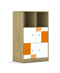 Regał Blox Pastel 70 3PP 4F1