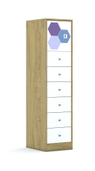 Szafa Blox Hex Violet Blue 40 4P 1F1 6S