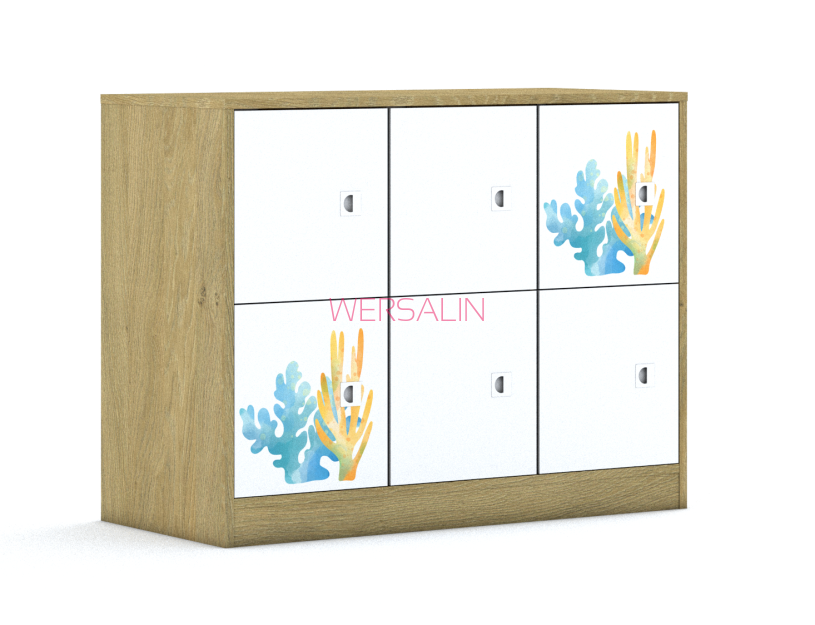 Szafa Blox Ocean 110 2PP 6F1