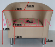 Fotel Samer skaj eco-skóra - 2