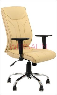 Fotel gabinetowy - MODEL 6851 TILT/PU BEŻ