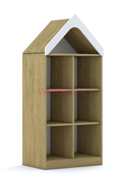 Regał Blox Base 70 3PP z daszkiem