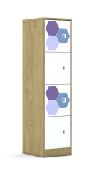 Szafa Blox Hex Violet Blue 40 4P 4F1