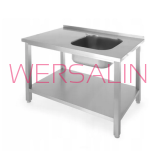 Stół ze zlewem i półką - 2