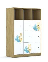 Regał Blox Ocean 110 4PP 9F1