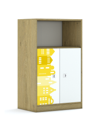 Regał Blox Houses 70  3P 2F2