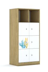 Regał Blox Ocean 70 4PP 6F1