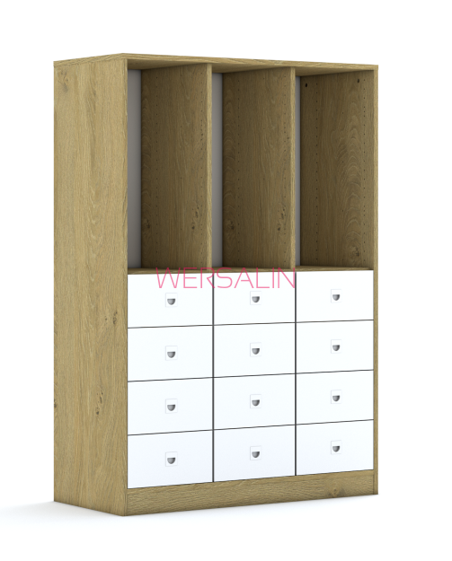 Regał na pojemniki Blox Base 110 4PG 8SB 4SS