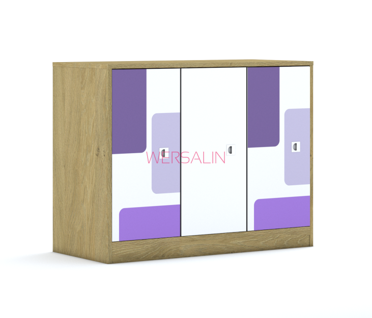 Szafa Blox Pastel 110 2PP 3F2