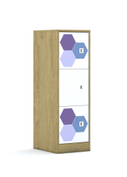 Szafa Blox Hex Violet Blue 40 3P 3F1