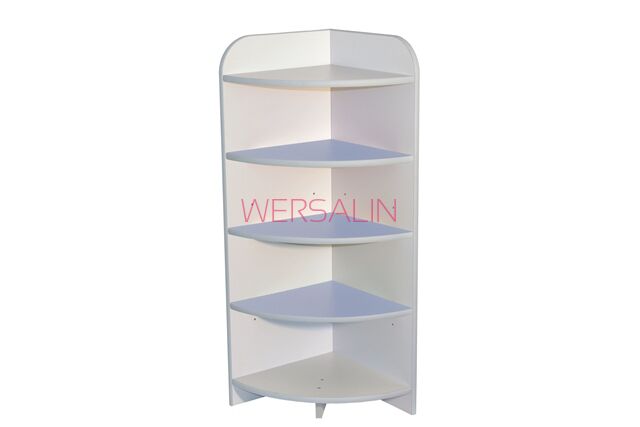 Narożnik z półkami 118 niebieski