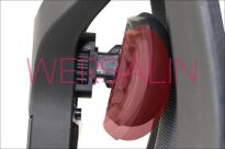 Fotel obrotowy Cartiz podstawa chromowana - 13