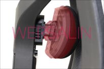 Fotel obrotowy Cartiz podstawa chromowana - 14