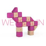 Zestaw klocków JollyHeap - BASIC  100 szt. - 23