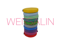 Zestaw 10 materacy - poduszek okrągłe Śr. 40 cm , Wys. 5 cm - 2