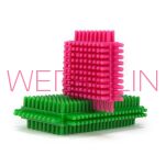 KLOCKI JEŻYKI 50 el.  - Wader 41930 NEEDLE BLOKS - 3