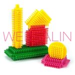 KLOCKI JEŻYKI 50 el.  - Wader 41930 NEEDLE BLOKS - 4