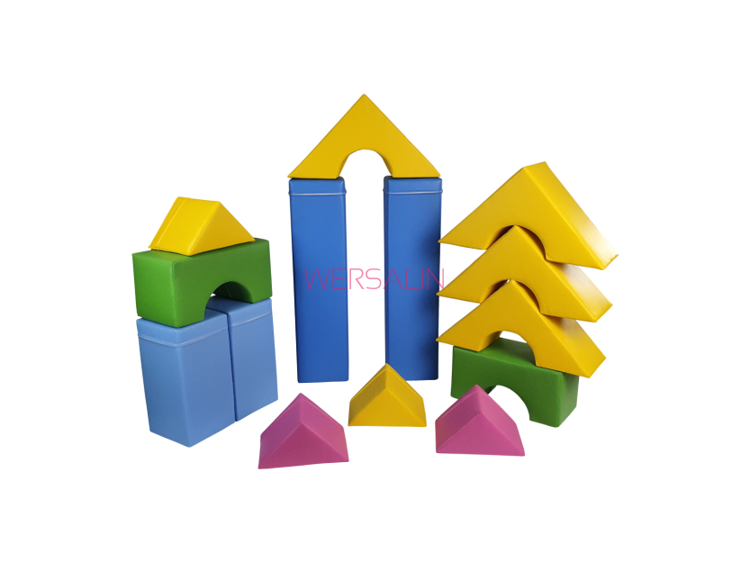 Zestaw piankowy - 14 elementów