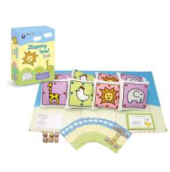 Zestaw Złapmy lwa 3×4! (gra dywanowa i gry planszowe)