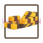 Zestaw klocków JollyHeap - MEDIUM  50 szt. - 4