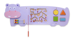 VIGA Sensoryczna tablica manipulacyjna dla dzieci - Hipo