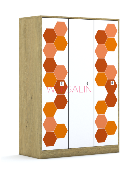 Szafa Blox Hex Red 110 4PP 3F4