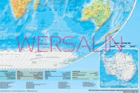 DUO Świat fizyczny z elementami ekologii / hipsometryczny ćwiczeniowy - dwustronna mapa ścienna (2021) - 2