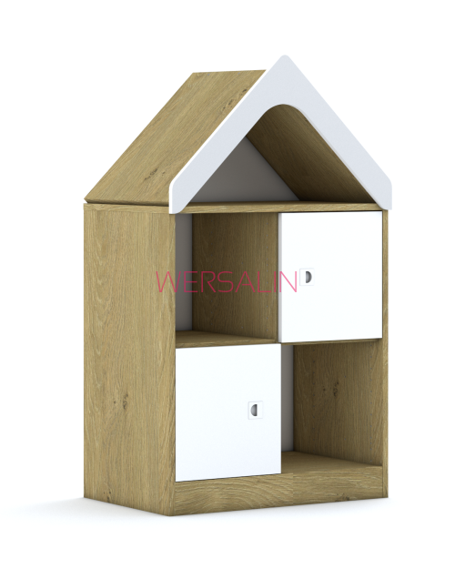 Regał Blox Base 70 2PP 2F1 z daszkiem