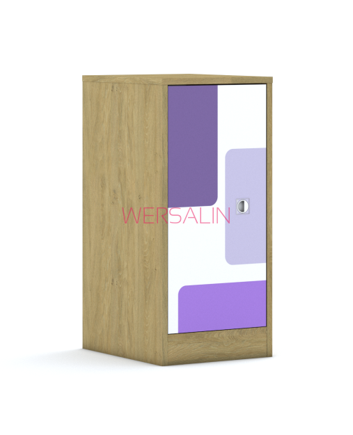Regał Blox Pastel 40 2P 1F2