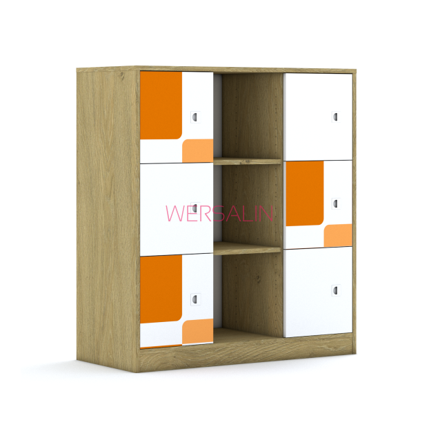 Regał Blox Pastel 110 3PP 6F1