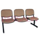 Ławka ISO - 3 siedziska - 2